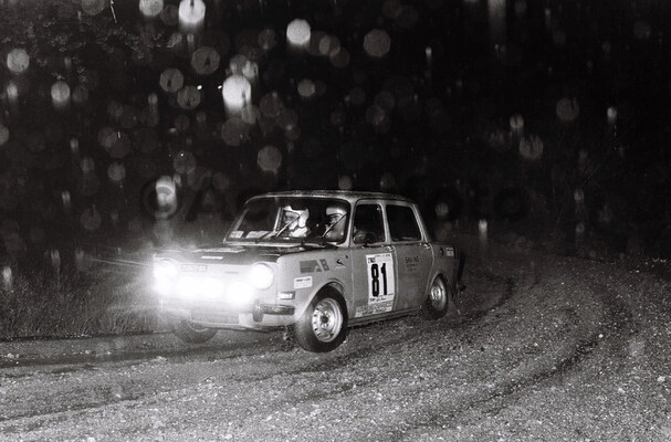 Rally Prealpi Orobiche 1978 alla guida il Ministro Roberto Calderoli