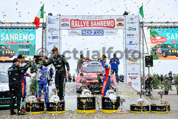 Rallye Sanremo 2025
Sanremo IM 18 19 Ottobre 2025
Campionato Italiano Assoluto Rally Sparco