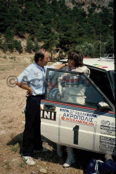 ING. Claudio Lombardi in Lancia Rally