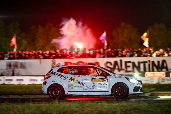 Rally del Salento 2025
Torre San Giovanni LE 23 24 Maggio 2025
Trofeo Italiano Rally Rally del Salento 2025
Torre San Giovanni LE 23 24 Maggio 2025
Trofeo Italiano Rally