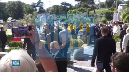 L arrivo del Papa al Policlinico Gemelli di Roma