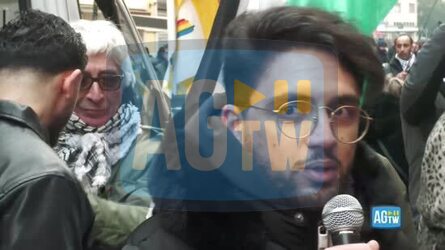 Milano al corteo pro Pal il figlio di Hannoun &laquo;Non ci fermeranno incarcerando mio padre&raquo;