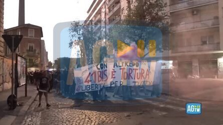 Roma agente ferito alla manifestazione anarchica