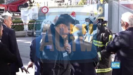 Crollo ai Fori Imperiali sul posto anche il ministro Giuli e il sindaco Gualtieri