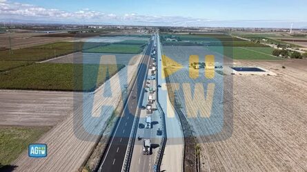 Caro carburante le proteste di tir e agricoltori il racconto da Foggia