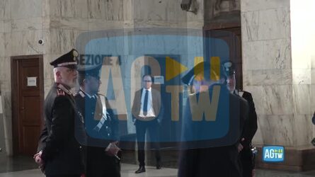 Rogoredo Cinturrino arrivato in tribunale a Milano