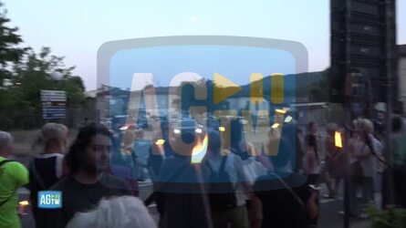 Camaiore fiaccolata per Kety e Mirko dopo il duplice omicidio