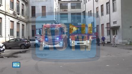 Milano fumo in un reparto dell ospedale Sacco l intervento dei vigili del fuoco