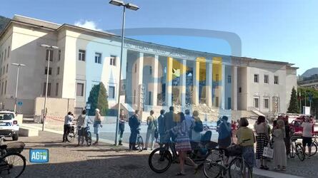 Bolzano crolla una parte del tribunale in ristrutturazione &laquo;Siamo miracolati&raquo;