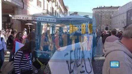 Senato presidio contro il ddl sul consenso &laquo;Senza consenso &egrave; stupro&raquo;