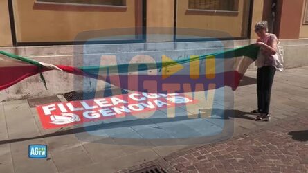 Vannacci piazza piccola e citt&agrave; blindata le immagini del comizio a Genova