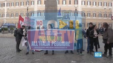 Referendum al via la campagna del Comitato No sociale