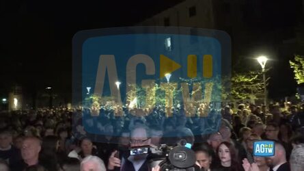 Massa fiaccolata per Giacomo Bongiorni migliaia in corteo