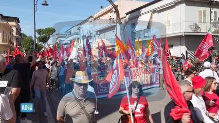 Amendolara corteo Cgil per i braccianti uccisi
