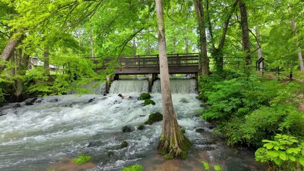 View of Maramec Spring Park in Saint James United States. View of Maramec Spring Park in Saint James United States.