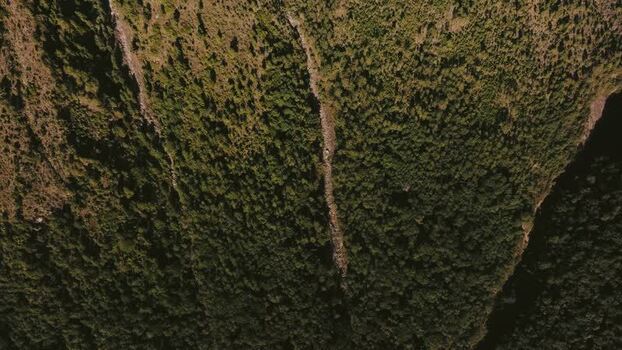 Aerial view of Acatenango volcano slopes in Guatemala. Aerial view of Acatenango volcano slopes in Guatemala.