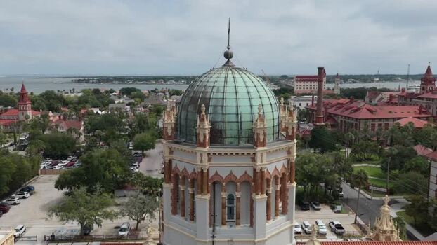 Aerial view of Memorial Presbyterian Church United States.