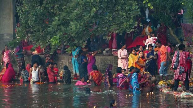 View of people performing religious rituals in Bogura Bangladesh. View of people performing religious rituals in Bogura Bangladesh.