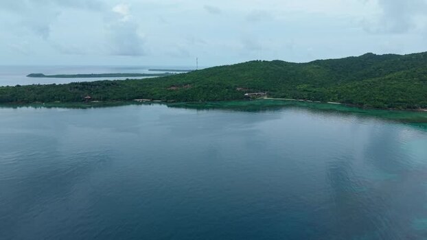 Aerial view of Karimunjawa Island Indonesia. Aerial view of Karimunjawa Island Indonesia.
