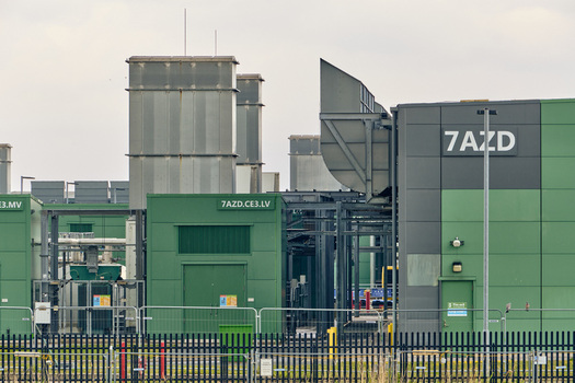 Middenmeer Netherlands 17 May 2026 View of the Microsoft Datacenter Western Europe at Agriport featuring industrial buildings with green facades and ventilation stacks. Middenmeer Netherlands 17 May 2026 View of the Microsoft Datacenter Western Europe at Agriport featuring industrial buildings with green facades and ventilation stacks.