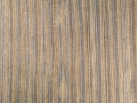 Aerial view of striped fields and plowed farmland near Ercsi Hungary. Aerial view of striped fields and plowed farmland near Ercsi Hungary.