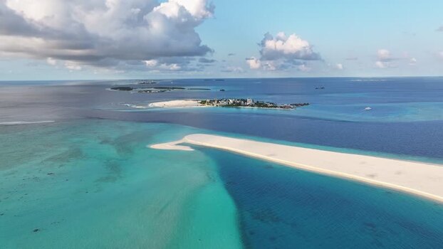 Aerial view of Gulhi island and Rasmale project Maldives. Aerial view of Gulhi island and Rasmale project Maldives.