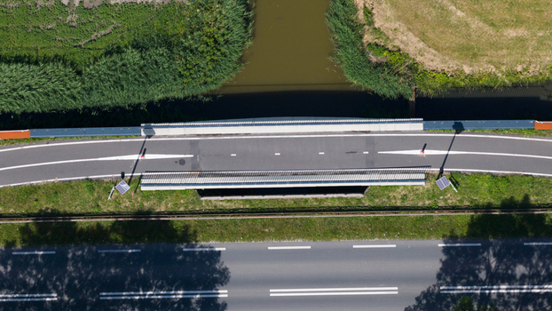 3D Printed Bicycle Bridges in Stompetoren The Netherlands.