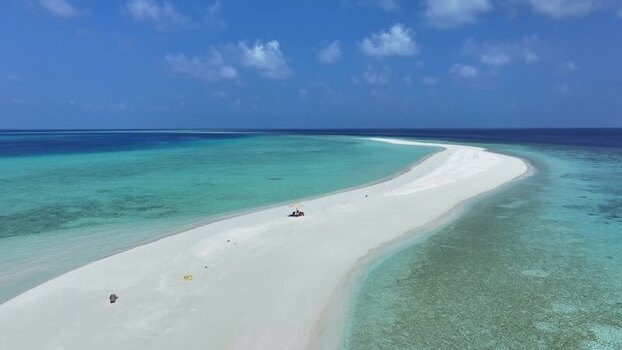 Aerial view of a white sandbank in the turquoise sea Maldives. Aerial view of a white sandbank in the turquoise sea Maldives.