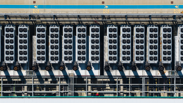 Aerial view of data center in Hemel Hempstead United Kingdom. Aerial view of data center in Hemel Hempstead United Kingdom.