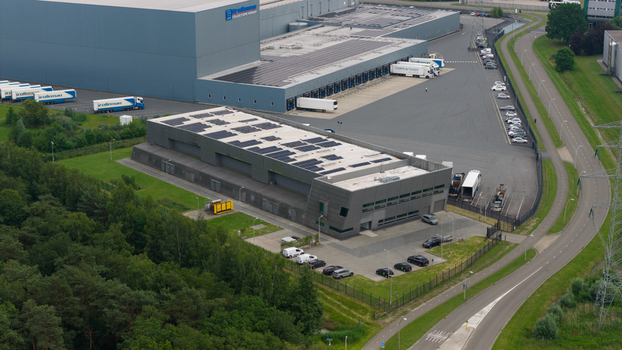 Apeldoorn Netherlands 16 June 2026 Aerial view of ITB2 Colocation Data Center Housing in the Netherlands Apeldoorn Netherlands 16 June 2026 Aerial view of ITB2 Colocation Data Center Housing in the Netherlands