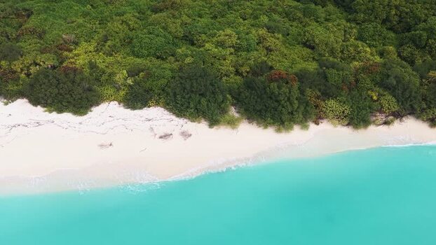 Aerial view of Vaikaramuraidhoo beach in Maldives. Aerial view of Vaikaramuraidhoo beach in Maldives.