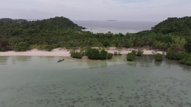 Aerial view of Batam Island coastline in Indonesia. Aerial view of Batam Island coastline in Indonesia.