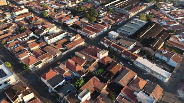 Aerial view of residential neighborhood in Araras Brazil. Aerial view of residential neighborhood in Araras Brazil.