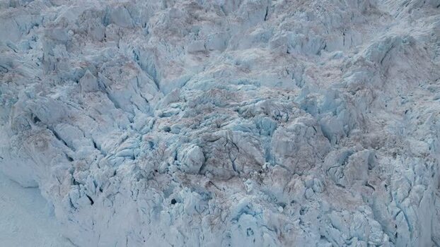 Aerial view of Ilulissat Icefjord Greenland. Aerial view of Ilulissat Icefjord Greenland.