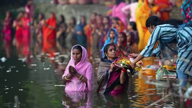 View of Hindu devotees performing rituals in Bogura Bangladesh. View of Hindu devotees performing rituals in Bogura Bangladesh.