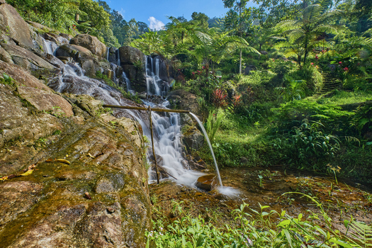 Curug Sijengglung Waterfall