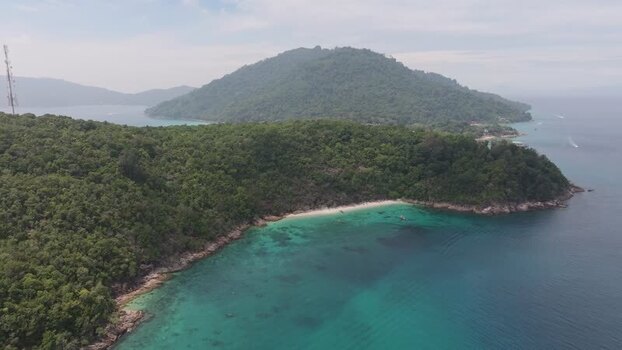 Aerial view of Perhentian Islands Malaysia. Aerial view of Perhentian Islands Malaysia.