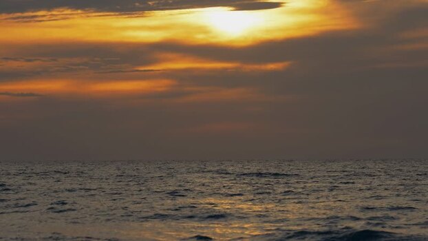 View of the golden sunset over the sea Bangladesh. View of the golden sunset over the sea Bangladesh.