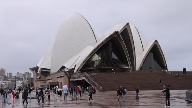 View of Sydney Opera House Australia.