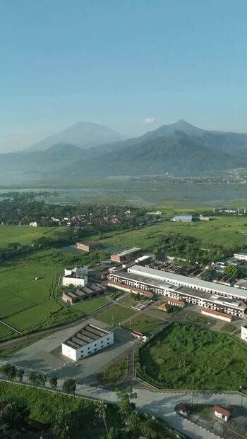 Aerial view of Benteng Fort Willem I in Ambarawa Indonesia. Aerial view of Benteng Fort Willem I in Ambarawa Indonesia.