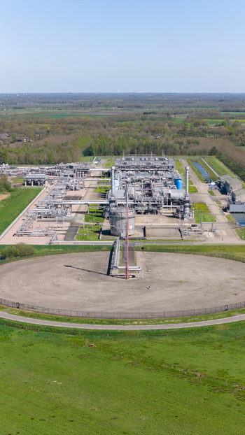 Norg Underground Gas Storage aerial