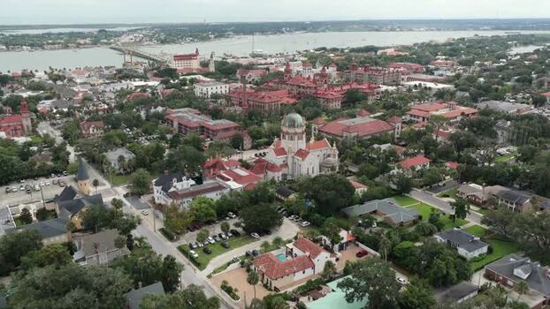 Aerial view of Memorial Presbyterian Church United States.