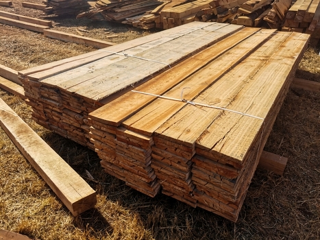 View of neatly stacked wooden planks and poles in a timber yard showcasing natural wood textures and organized lumber preparation in Pretoria Gauteng South Africa. View of neatly stacked wooden planks and poles in a timber yard showcasing natural wood textures and organized lumber preparation in Pretoria Gauteng South Africa.