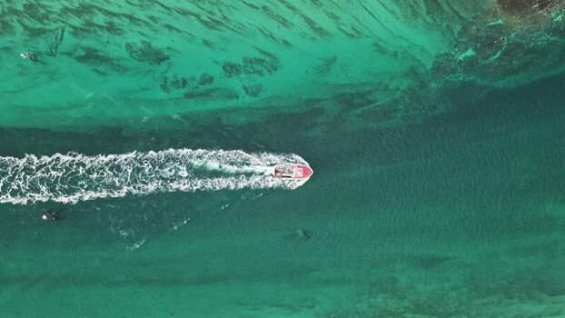 Aerial view of M&oslash;lnarodden Norway.