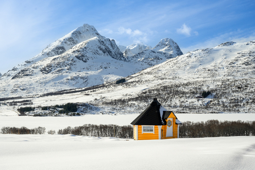 Aerial view of Lofoten archipelago during winter time in beautiful Norway Nordic country aurora borealis Aerial view of Lofoten archipelago during winter time in beautiful Norway Nordic country aurora borealis