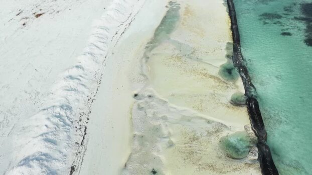 Aerial view of airport construction Maldives. Aerial view of airport construction Maldives.