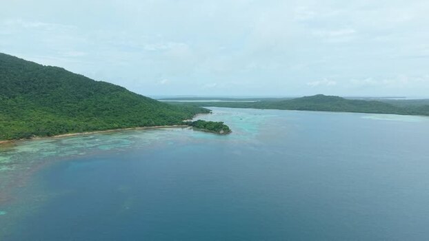 Aerial view of Annora Beach Indonesia. Aerial view of Annora Beach Indonesia.