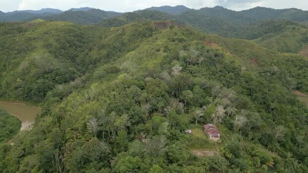 Aerial view of Batang Ai forest in Lubok Antu Malaysia. Aerial view of Batang Ai forest in Lubok Antu Malaysia.