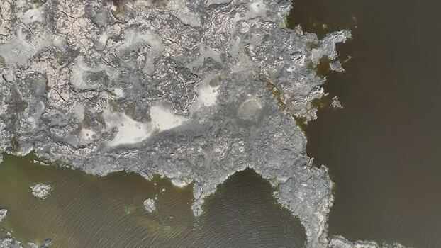 Aerial view of the Danakil Desert geothermal landscape Ethiopia. Aerial view of the Danakil Desert geothermal landscape Ethiopia.