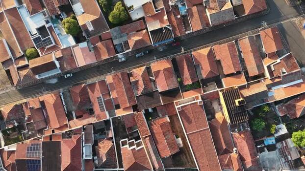 Aerial view of residential neighborhood in Araras Brazil. Aerial view of residential neighborhood in Araras Brazil.